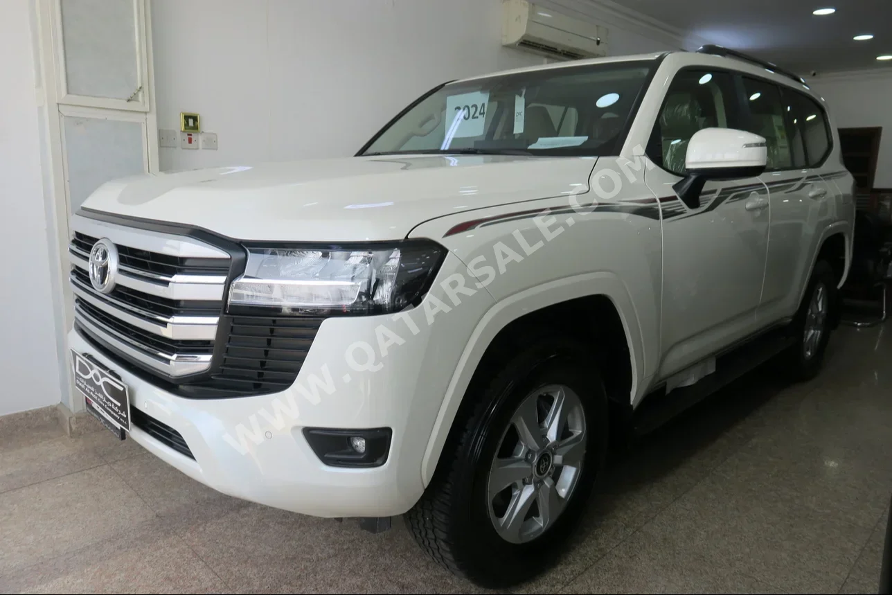 Toyota  Land Cruiser  GXR  2024  Automatic  0 Km  6 Cylinder  Four Wheel Drive (4WD)  SUV  White  With Warranty