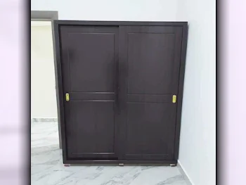 Wardrobes & Dressers - Doha Furniture  - Wardrobes  - Brown