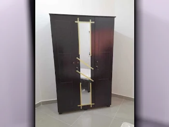 Wardrobes & Dressers - Doha Furniture  - Wardrobes  - Brown