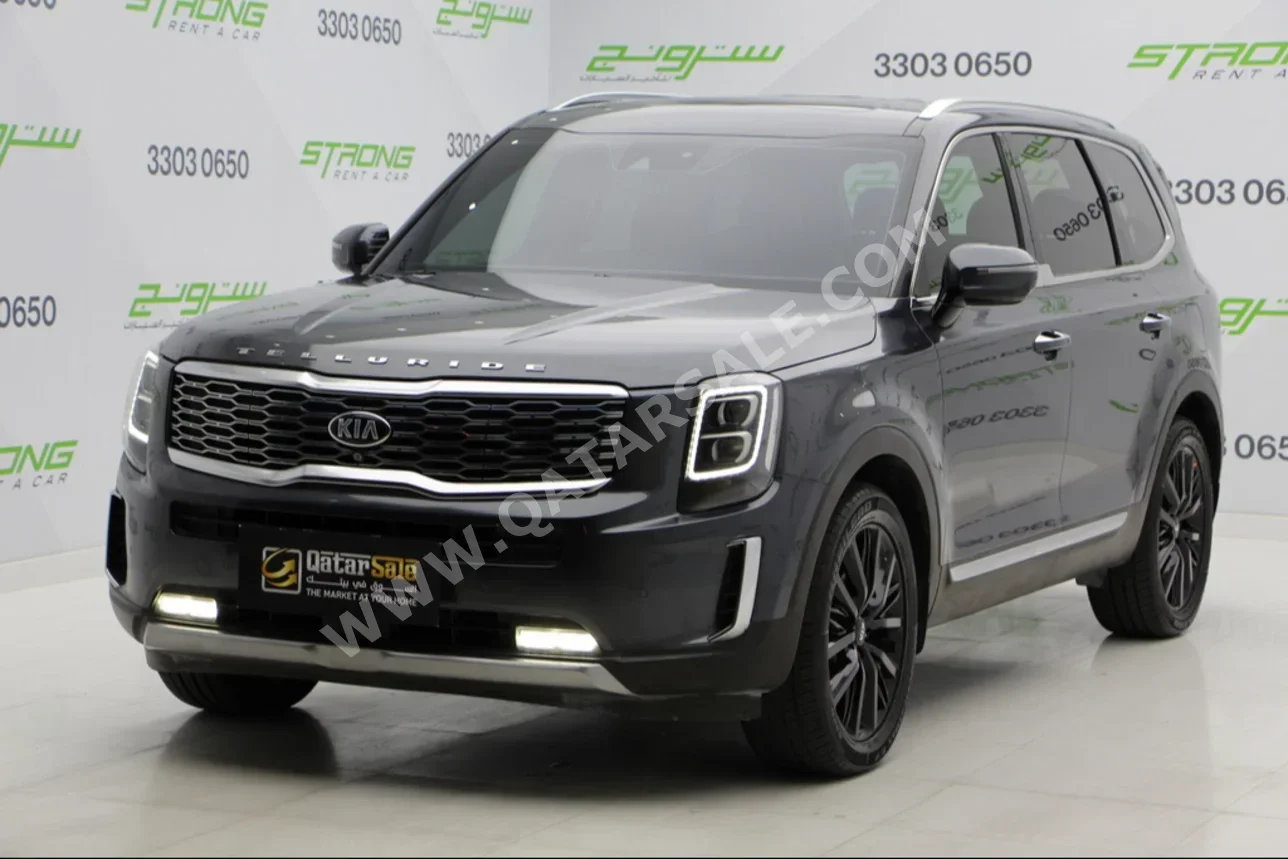 Kia  Telluride  2021  Automatic  55,700 Km  6 Cylinder  Four Wheel Drive (4WD)  SUV  Gray  With Warranty