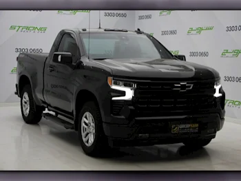 Chevrolet  Silverado  RST  2023  Automatic  650 Km  8 Cylinder  Four Wheel Drive (4WD)  Pick Up  Black  With Warranty