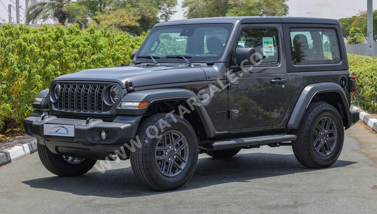 Jeep  Wrangler  Sport Plus  2024  Automatic  0 Km  4 Cylinder  Four Wheel Drive (4WD)  SUV  Gray  With Warranty