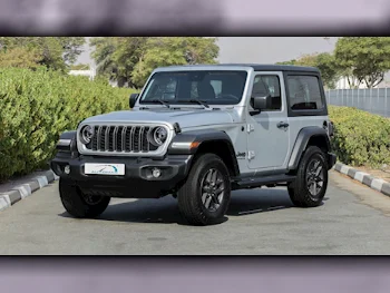 Jeep  Wrangler  Sport Plus  2024  Automatic  0 Km  4 Cylinder  Four Wheel Drive (4WD)  SUV  Silver  With Warranty