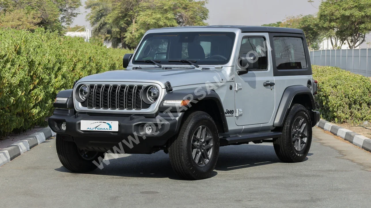 Jeep  Wrangler  Sport Plus  2024  Automatic  0 Km  4 Cylinder  Four Wheel Drive (4WD)  SUV  Silver  With Warranty