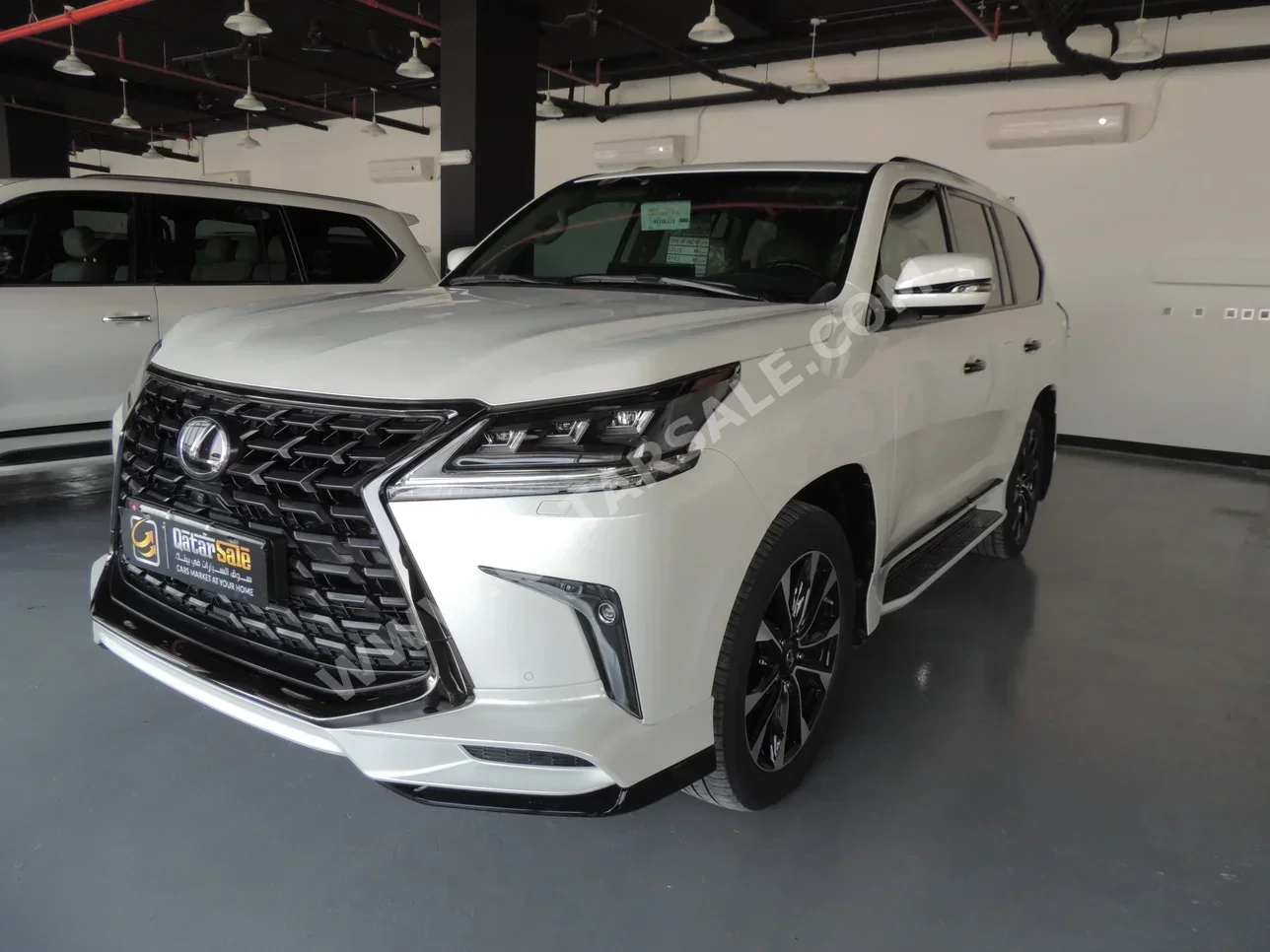 Lexus  LX  570 S Black Edition  2021  Automatic  34,000 Km  8 Cylinder  Four Wheel Drive (4WD)  SUV  White