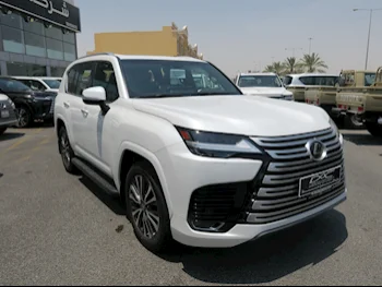 Lexus  LX  600 Luxury  2024  Automatic  200 Km  6 Cylinder  Four Wheel Drive (4WD)  SUV  White  With Warranty