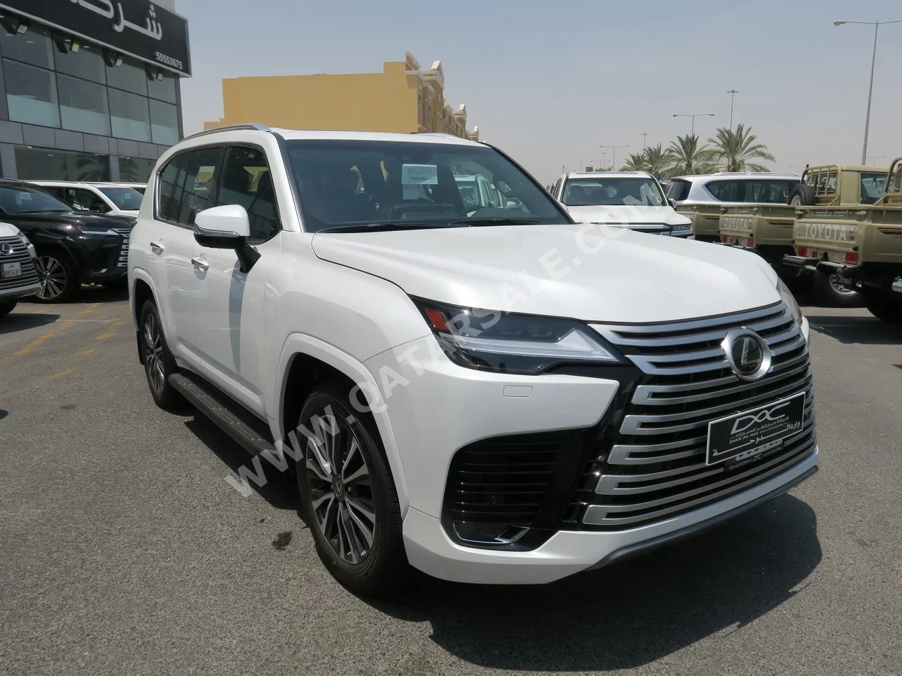 Lexus  LX  600 Luxury  2024  Automatic  200 Km  6 Cylinder  Four Wheel Drive (4WD)  SUV  White  With Warranty