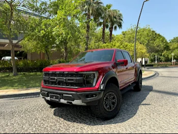 Ford  Raptor  2022  Automatic  500 Km  6 Cylinder  Four Wheel Drive (4WD)  Pick Up  Red  With Warranty