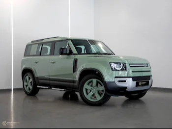 Land Rover  Defender  75th Limited Edition  2023  Automatic  35,600 Km  6 Cylinder  Four Wheel Drive (4WD)  SUV  Green  With Warranty
