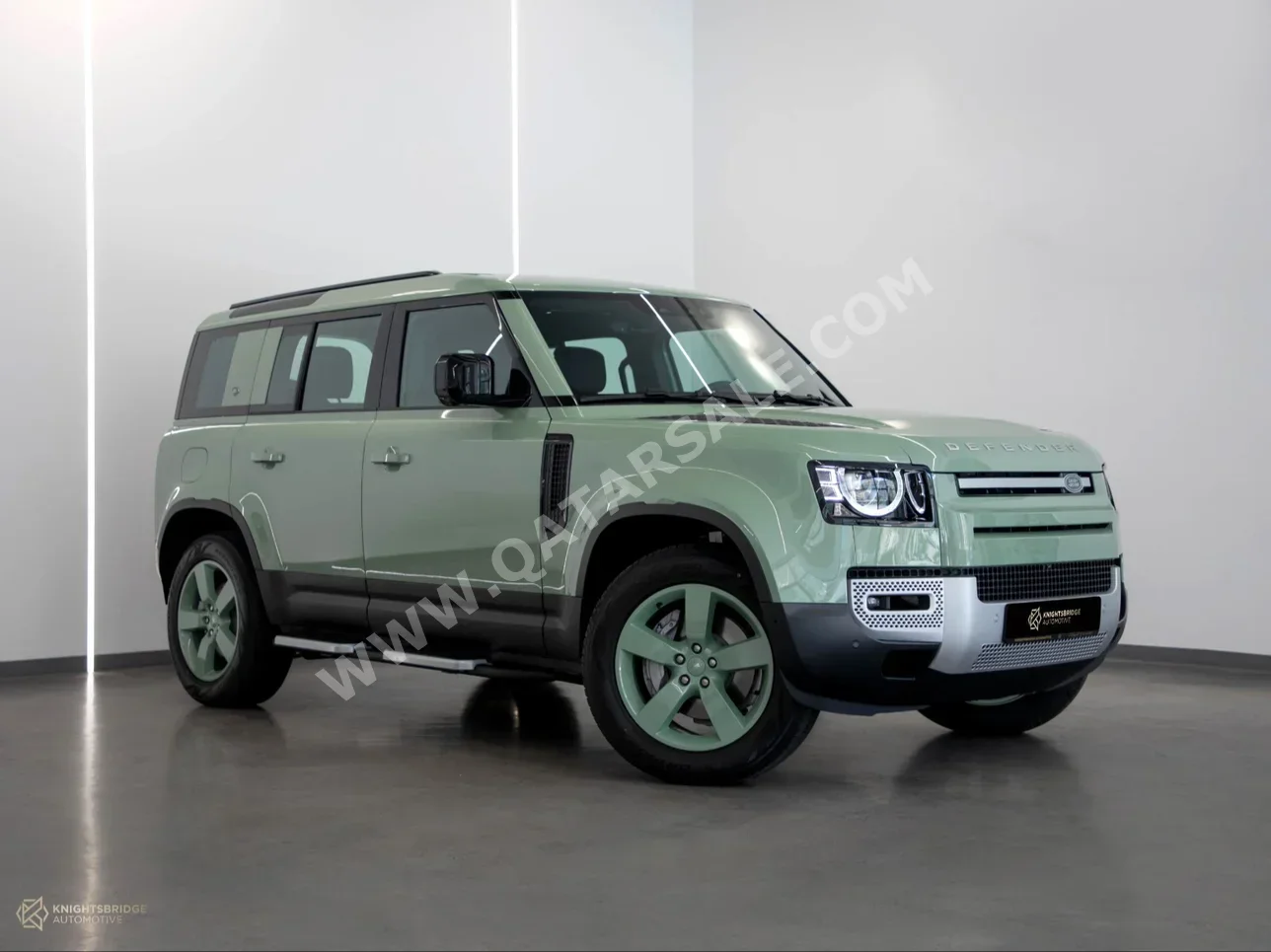 Land Rover  Defender  75th Limited Edition  2023  Automatic  35,600 Km  6 Cylinder  Four Wheel Drive (4WD)  SUV  Green  With Warranty