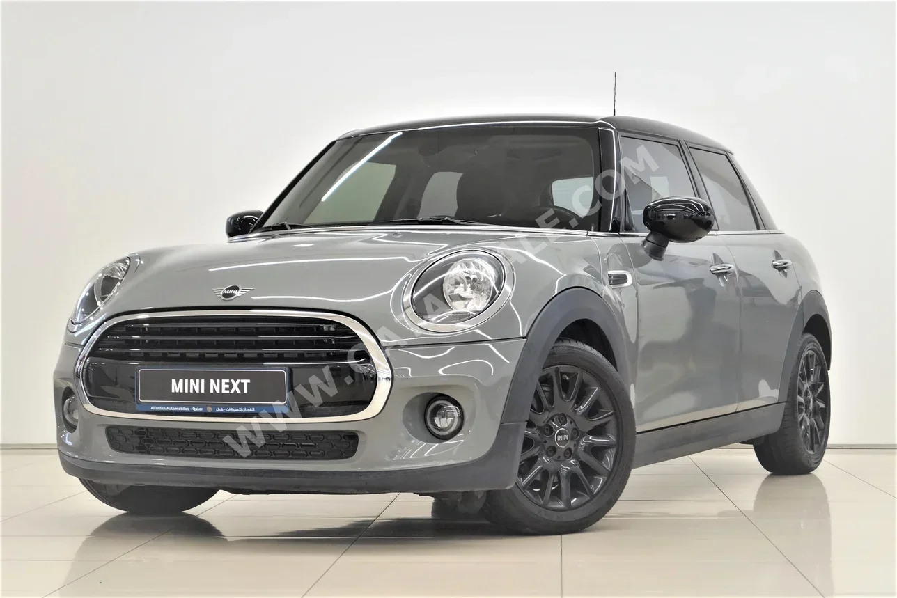 Mini  Cooper  2020  Automatic  59,500 Km  3 Cylinder  Front Wheel Drive (FWD)  Hatchback  Gray  With Warranty