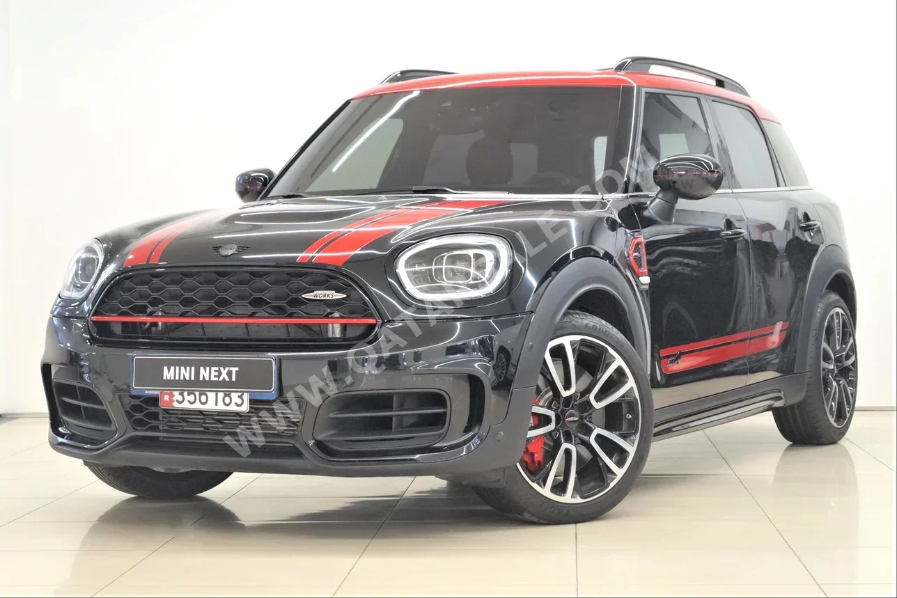 Mini  Cooper  CountryMan JCW  2023  Automatic  27,500 Km  4 Cylinder  All Wheel Drive (AWD)  Hatchback  Black  With Warranty