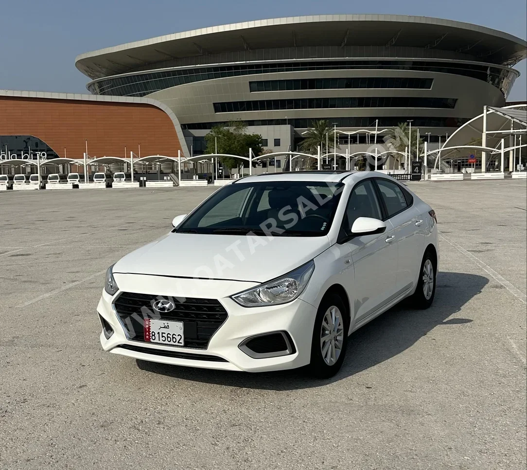 Hyundai  Accent  2020  Automatic  77,500 Km  4 Cylinder  Front Wheel Drive (FWD)  Sedan  White