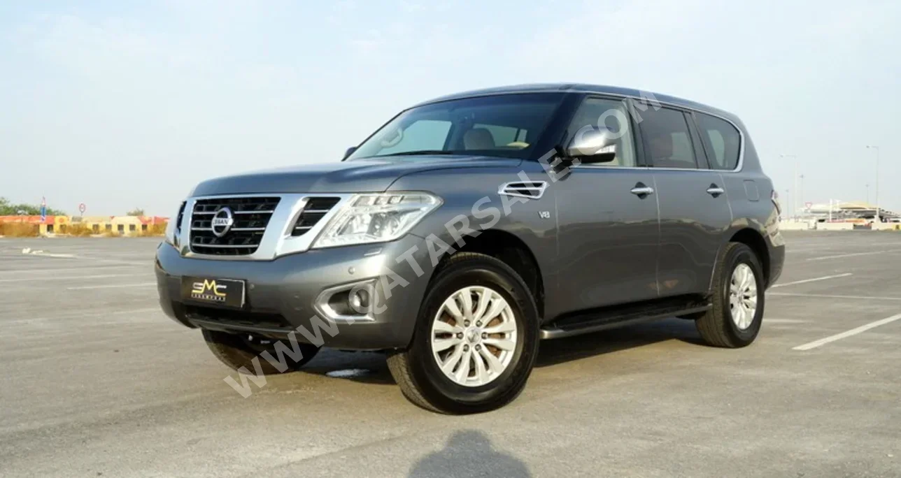 Nissan  Patrol  SE  2015  Automatic  149,000 Km  8 Cylinder  Four Wheel Drive (4WD)  SUV  Gray