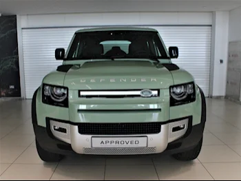 Land Rover  Defender  110 HERITAGE  2023  Automatic  3,050 Km  6 Cylinder  All Wheel Drive (AWD)  SUV  Green  With Warranty