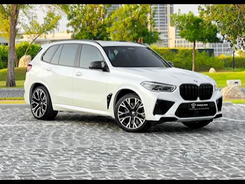 BMW  X-Series  X5 M Competition  2021  Automatic  30٬200 Km  8 Cylinder  Four Wheel Drive (4WD)  SUV  White  With Warranty