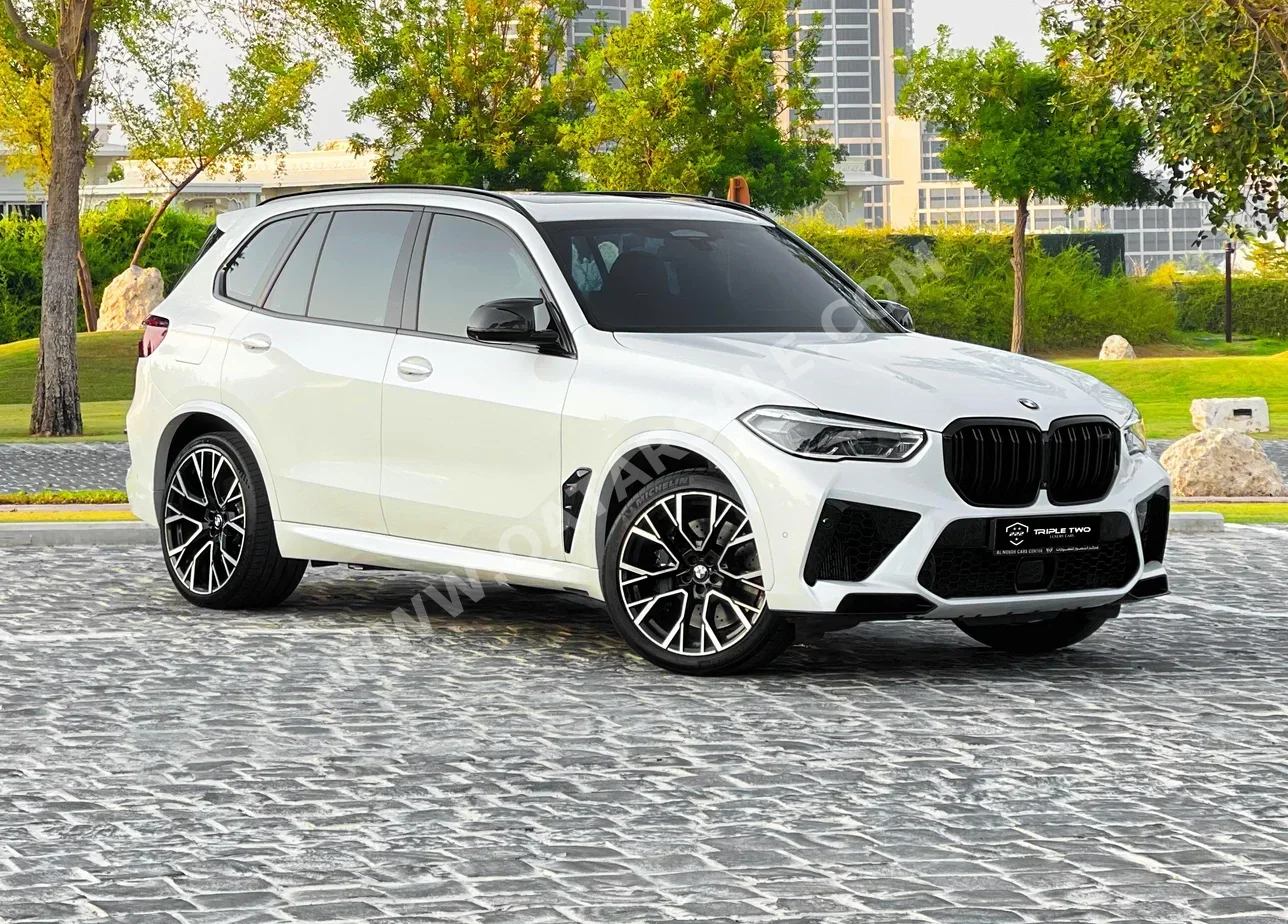 BMW  X-Series  X5 M Competition  2021  Automatic  30٬200 Km  8 Cylinder  Four Wheel Drive (4WD)  SUV  White  With Warranty