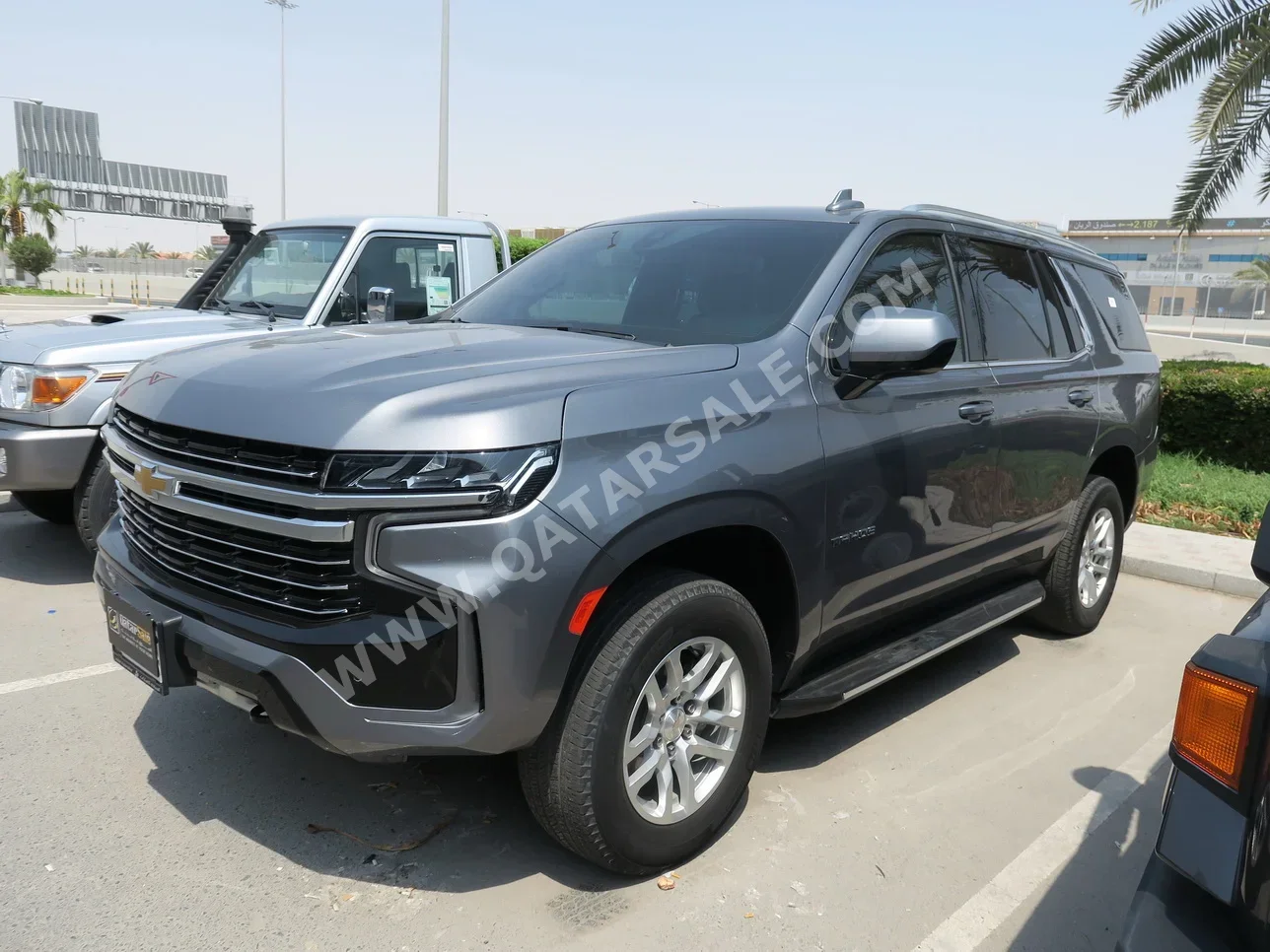 Chevrolet  Tahoe  2021  Automatic  48,000 Km  8 Cylinder  Four Wheel Drive (4WD)  SUV  Gray  With Warranty