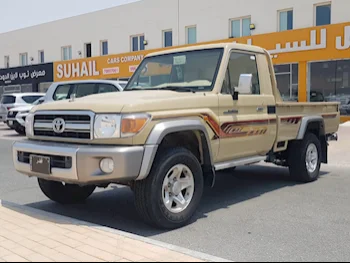 Toyota  Land Cruiser  LX  2022  Manual  90,000 Km  6 Cylinder  Four Wheel Drive (4WD)  Pick Up  Beige