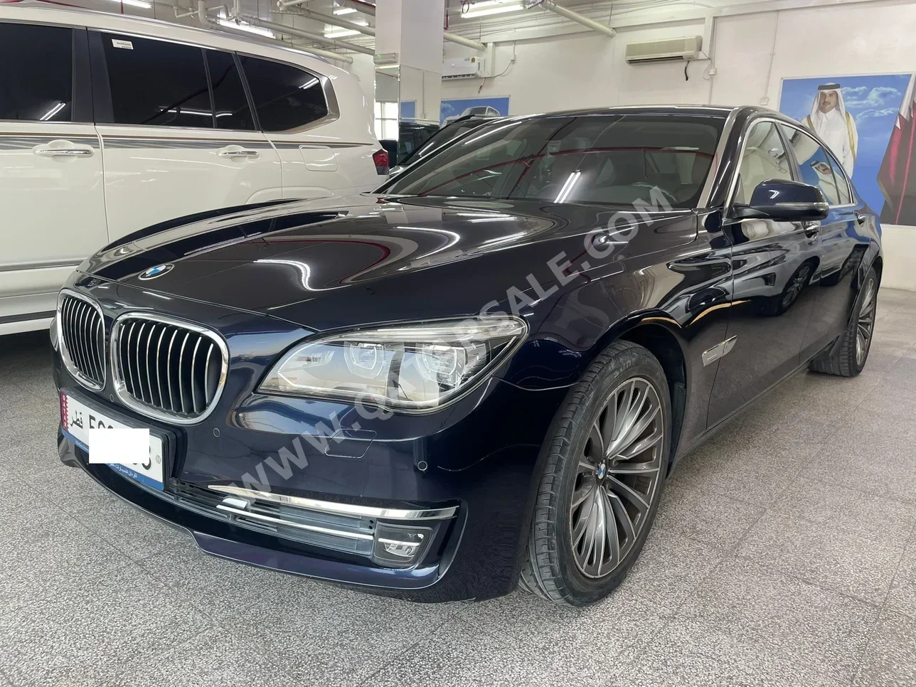 BMW  7-Series  730 Li  2014  Automatic  46,000 Km  6 Cylinder  Rear Wheel Drive (RWD)  Sedan  Blue