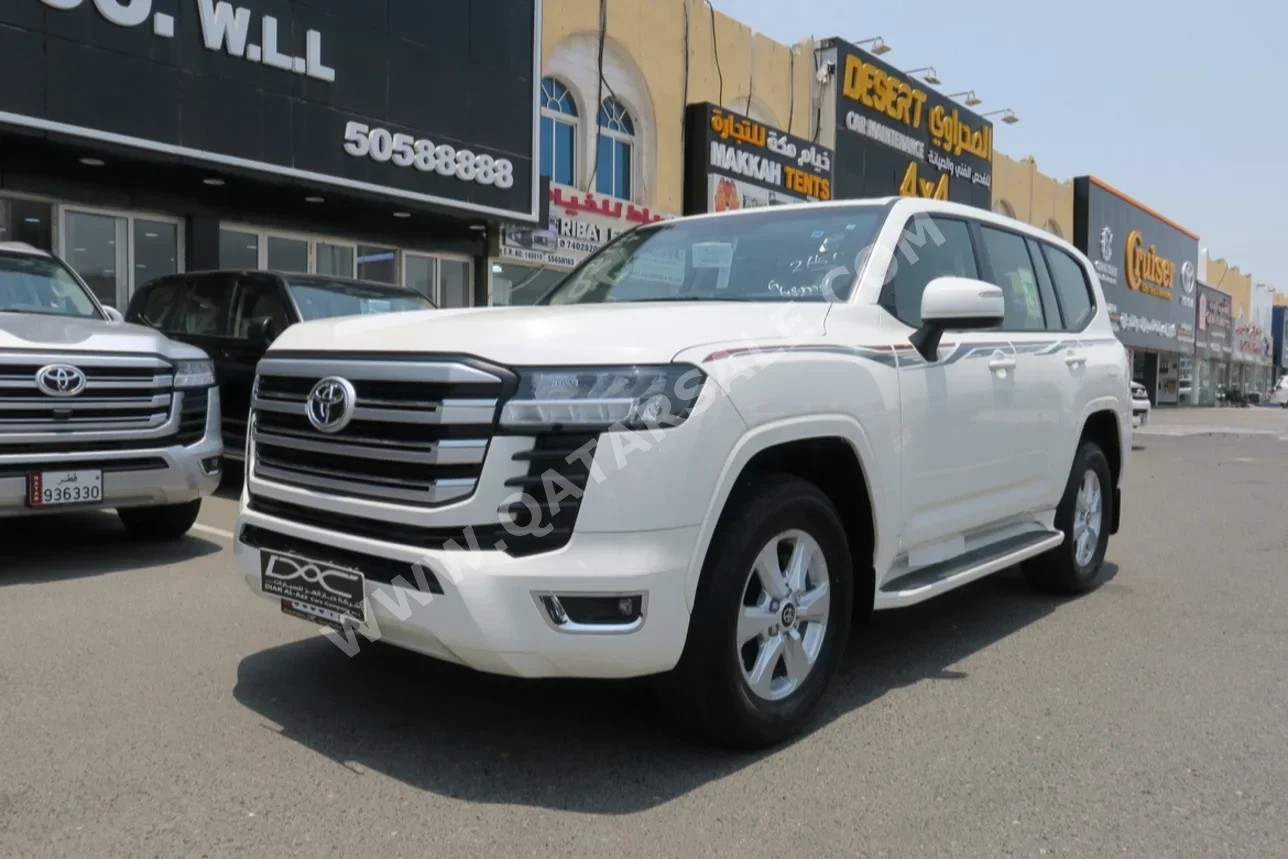 Toyota  Land Cruiser  GXR Twin Turbo  2024  Automatic  0 Km  6 Cylinder  Four Wheel Drive (4WD)  SUV  White  With Warranty