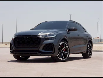 Audi  Q8  RS  2022  Automatic  22,000 Km  8 Cylinder  Four Wheel Drive (4WD)  SUV  Gray