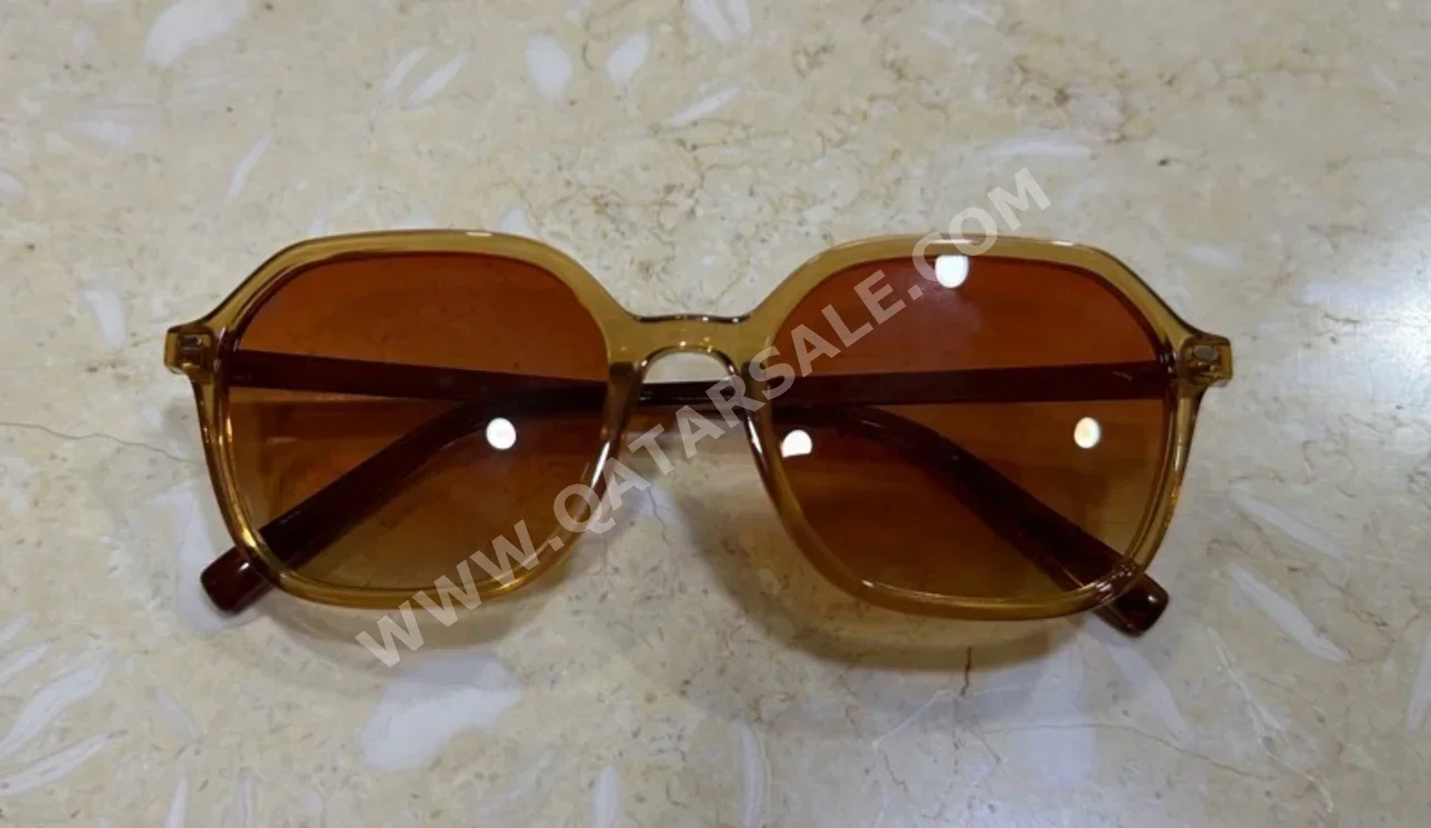 Sunglasses  Brown  Rectangular  Japan  for Men