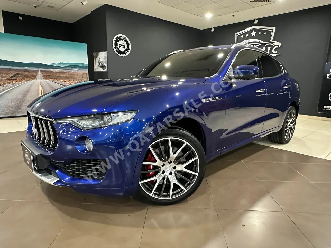 Maserati  Levante  S  2017  Automatic  163,000 Km  6 Cylinder  All Wheel Drive (AWD)  SUV  Blue