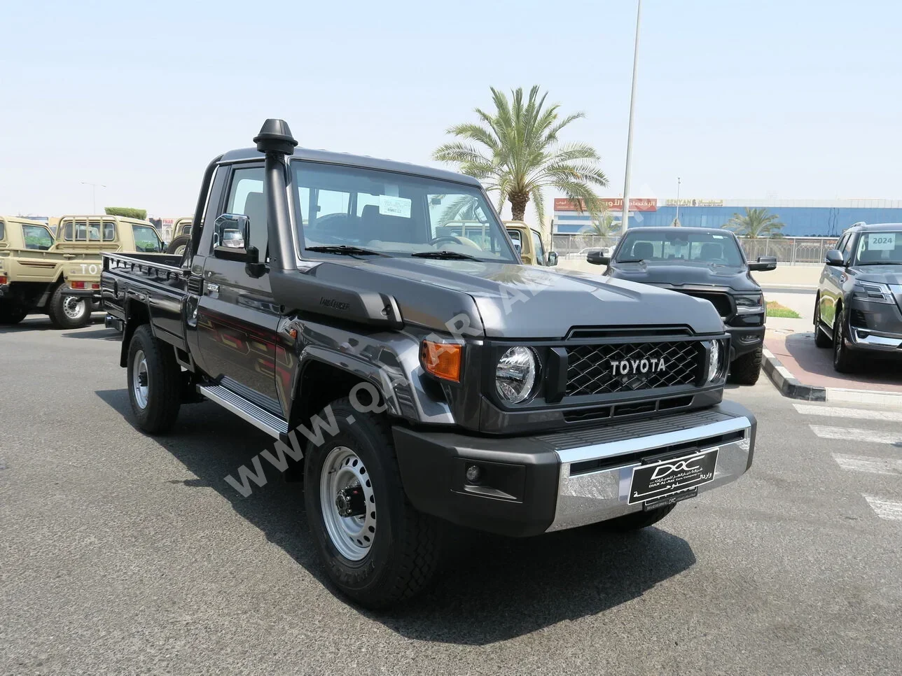 Toyota  Land Cruiser  LX  2024  Manual  0 Km  6 Cylinder  Four Wheel Drive (4WD)  Pick Up  Gray  With Warranty