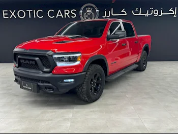 Dodge  Ram  Rebel  2023  Automatic  10,000 Km  8 Cylinder  Four Wheel Drive (4WD)  Pick Up  Red  With Warranty