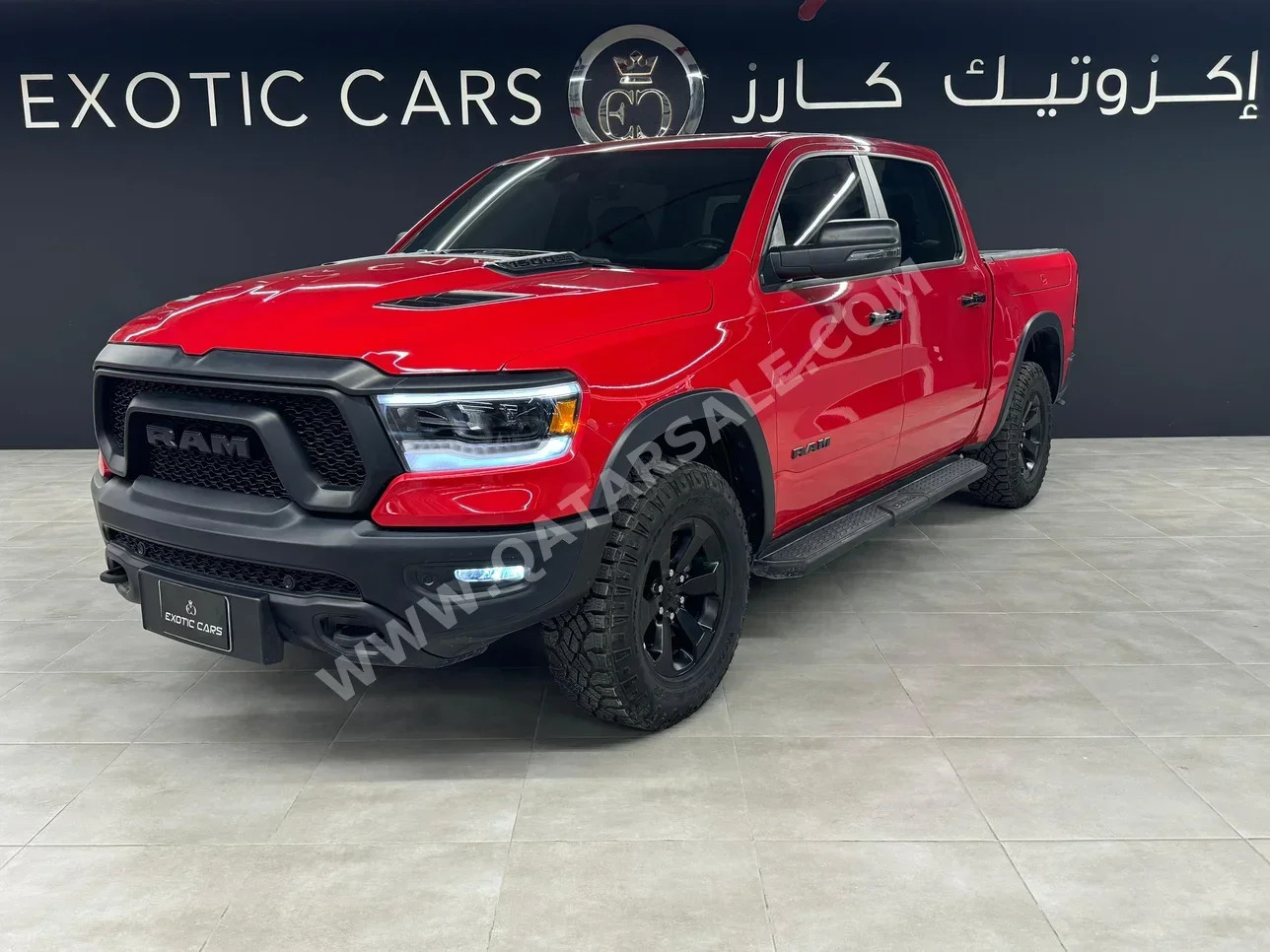 Dodge  Ram  Rebel  2023  Automatic  10,000 Km  8 Cylinder  Four Wheel Drive (4WD)  Pick Up  Red  With Warranty