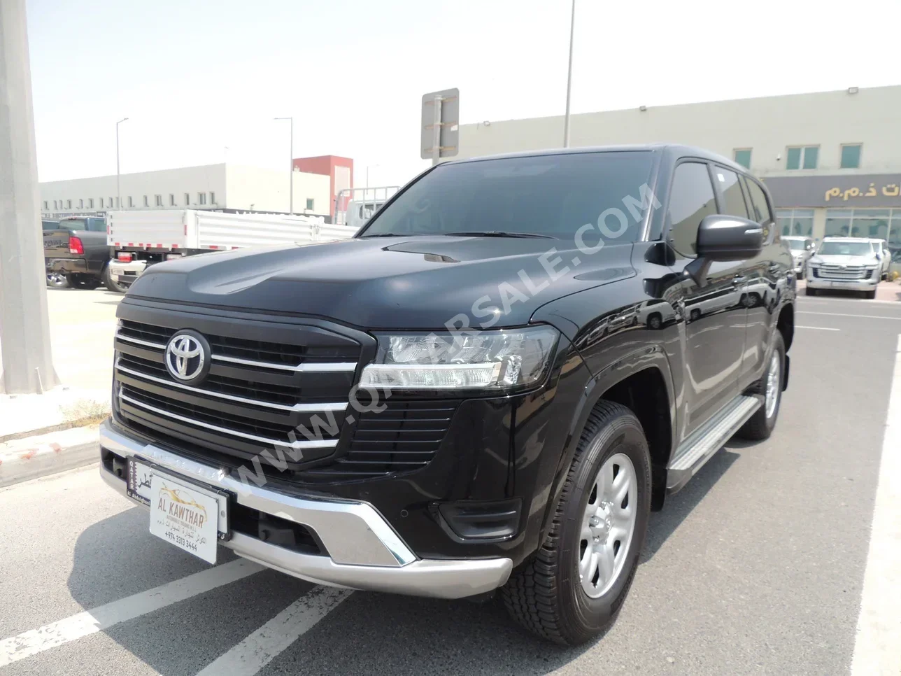 Toyota  Land Cruiser  GX  2024  Automatic  4,000 Km  6 Cylinder  Four Wheel Drive (4WD)  SUV  Black  With Warranty