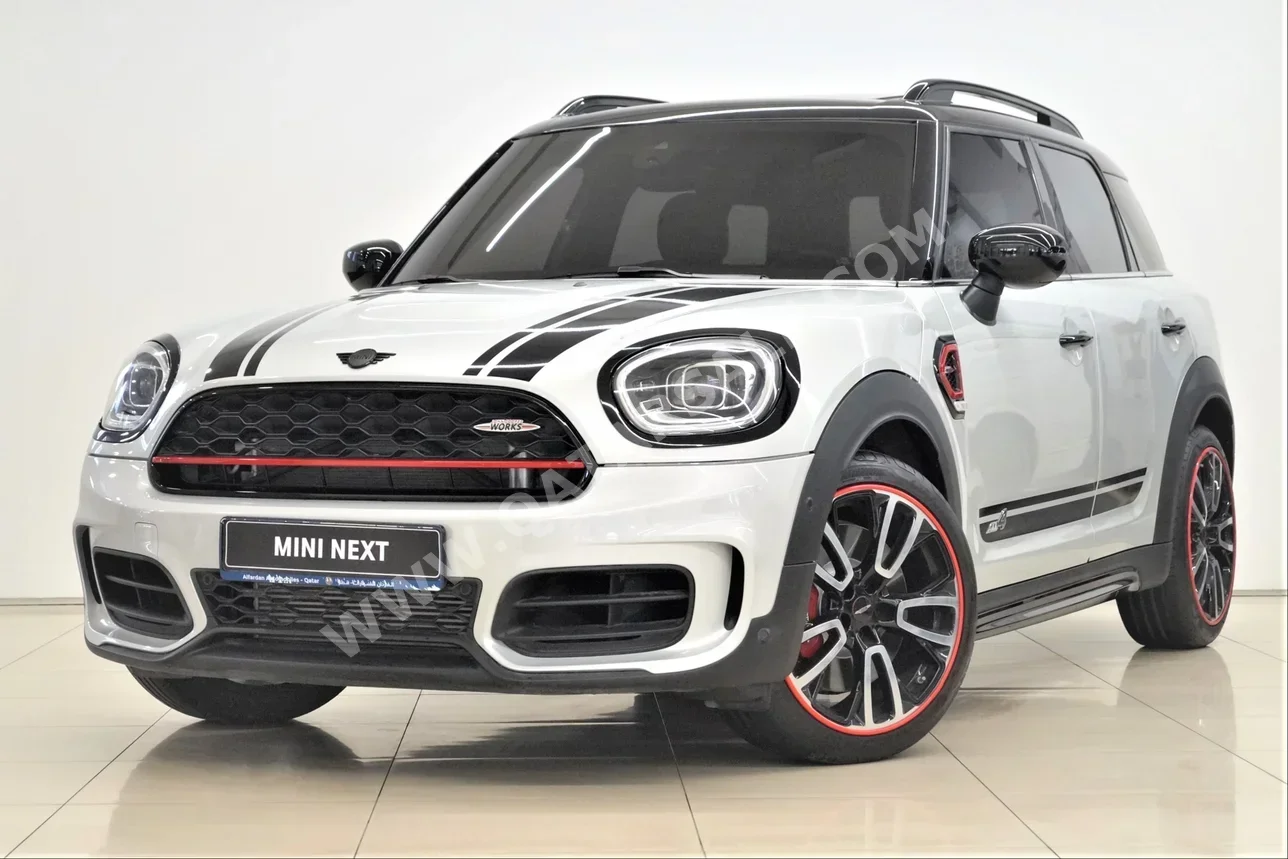 Mini  Cooper  CountryMan JCW  2022  Automatic  32,200 Km  4 Cylinder  All Wheel Drive (AWD)  Hatchback  Silver  With Warranty