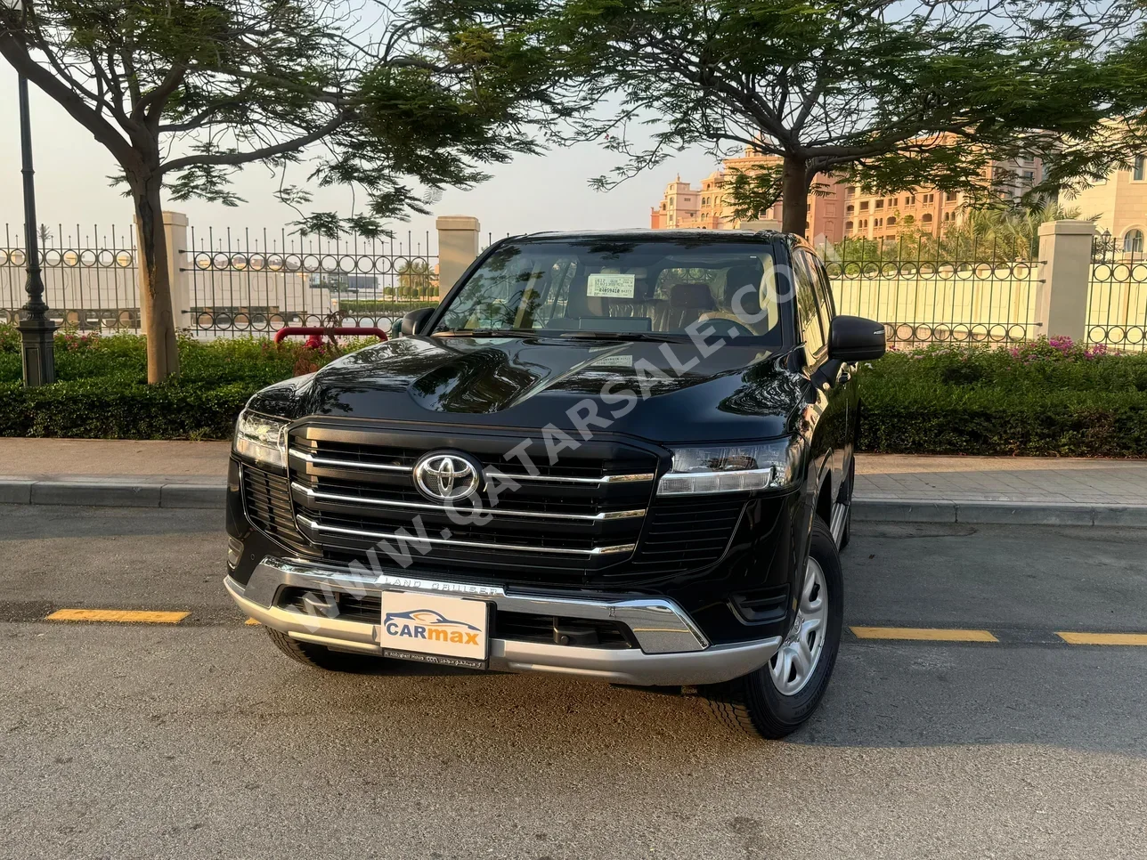 Toyota  Land Cruiser  GX  2024  Automatic  0 Km  6 Cylinder  Four Wheel Drive (4WD)  SUV  Black  With Warranty