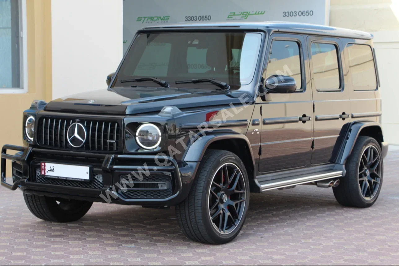 Mercedes-Benz  G-Class  63 AMG  2020  Automatic  56,000 Km  8 Cylinder  Four Wheel Drive (4WD)  SUV  Black  With Warranty