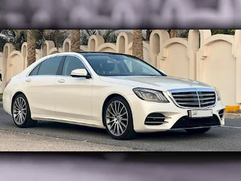 Mercedes-Benz  S-Class  450  2018  Automatic  64,000 Km  6 Cylinder  Rear Wheel Drive (RWD)  Sedan  White