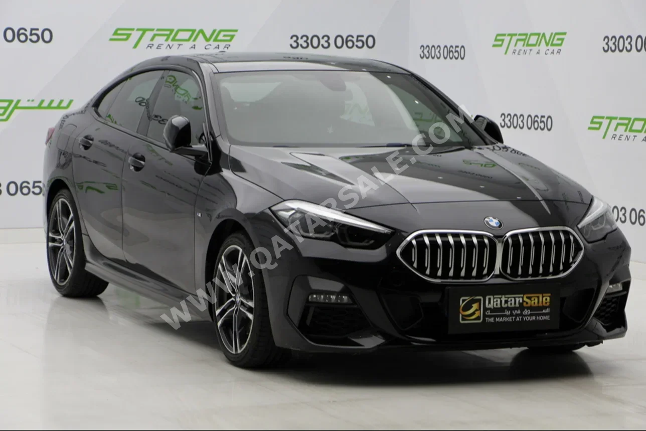 BMW  2-Series  218i  2020  Automatic  45,000 Km  3 Cylinder  Front Wheel Drive (FWD)  Sedan  Black  With Warranty