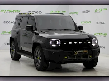 Jetour  T2  2024  Automatic  3,000 Km  4 Cylinder  Four Wheel Drive (4WD)  SUV  Black  With Warranty