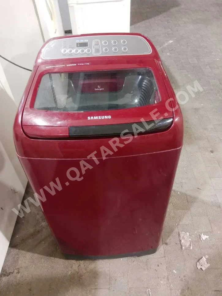 Washing Machines & All in ones Samsung /  Top Load Washer  Red