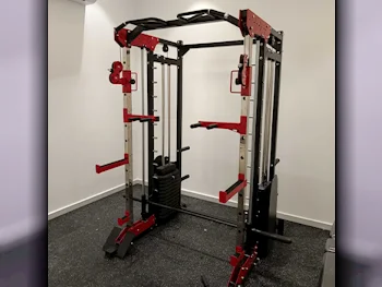 Gym Equipment Machines - Body Weight  - Multicolor  155 CM  2022  125 CM  120 Kg  Warranty  With Cushions  With Installation  With Delivery