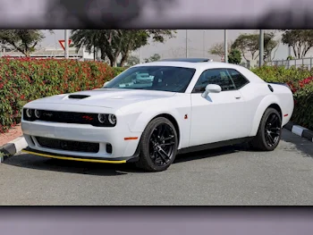 Dodge  Challenger  R/T Scat Pack Widebody  2023  Automatic  0 Km  8 Cylinder  Rear Wheel Drive (RWD)  Sedan  White  With Warranty