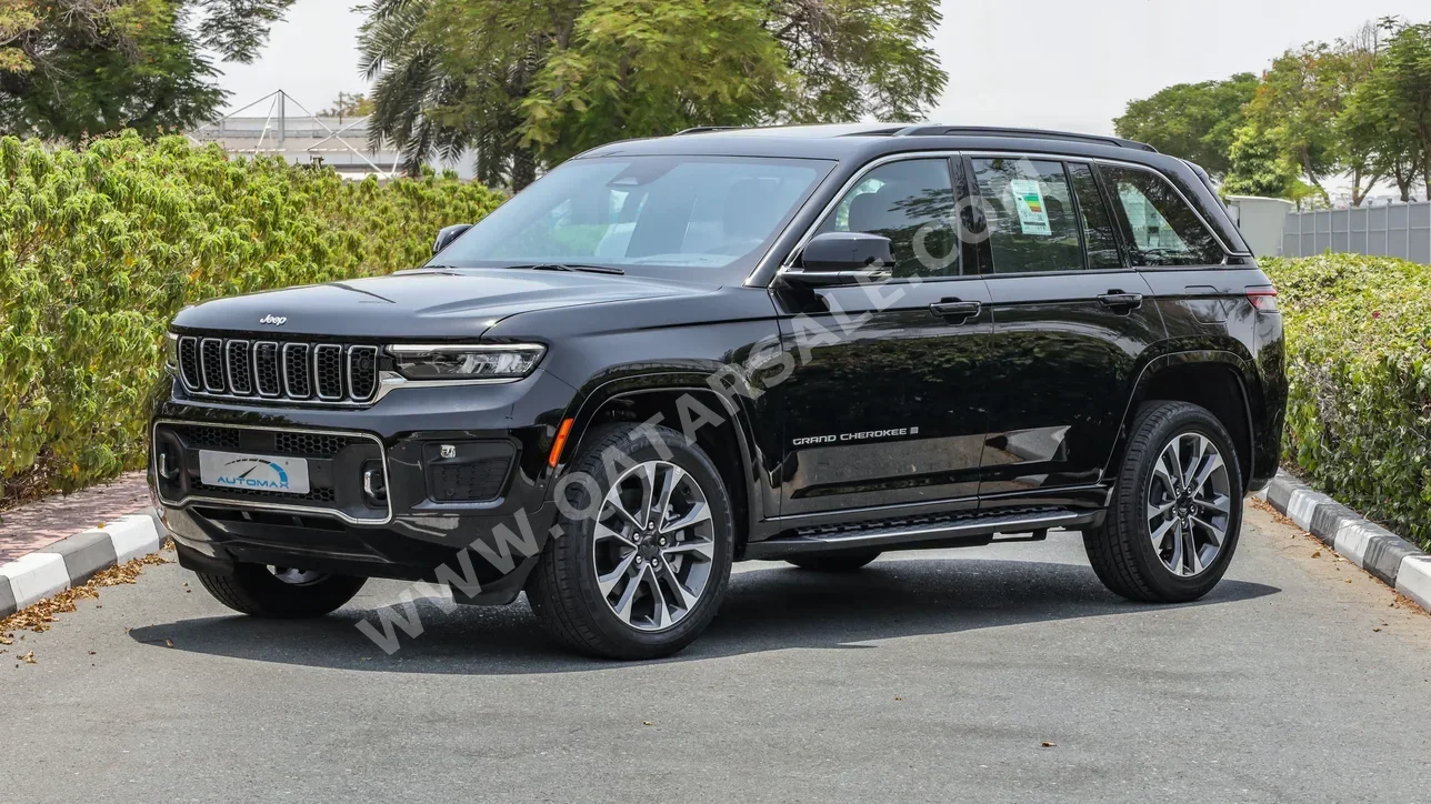 Jeep  Grand Cherokee  Overland  2024  Automatic  0 Km  6 Cylinder  Four Wheel Drive (4WD)  SUV  Black  With Warranty