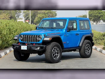 Jeep  Wrangler  Rubicon  2024  Automatic  0 Km  6 Cylinder  Four Wheel Drive (4WD)  SUV  Blue  With Warranty