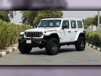 Jeep  Wrangler  Rubicon  2024  Automatic  0 Km  6 Cylinder  Four Wheel Drive (4WD)  SUV  White  With Warranty