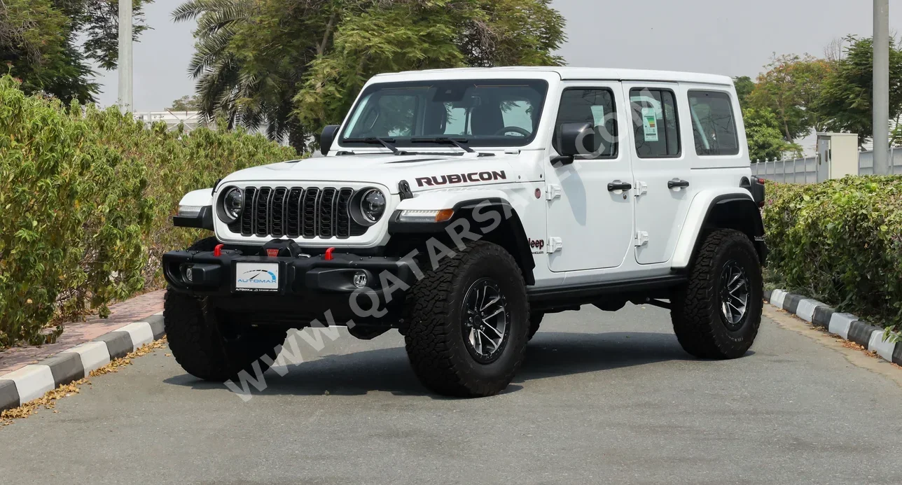 Jeep  Wrangler  Rubicon  2024  Automatic  0 Km  6 Cylinder  Four Wheel Drive (4WD)  SUV  White  With Warranty