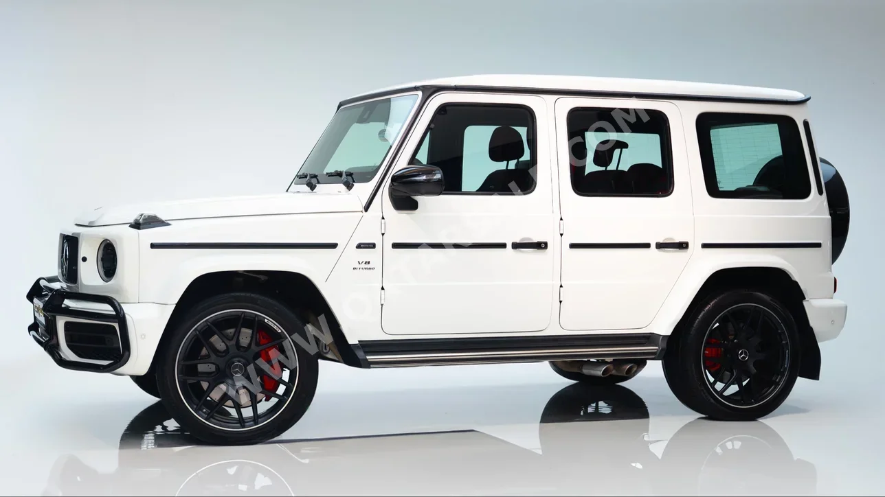 Mercedes-Benz  G-Class  63 AMG  2022  Automatic  44٬500 Km  8 Cylinder  Four Wheel Drive (4WD)  SUV  White  With Warranty