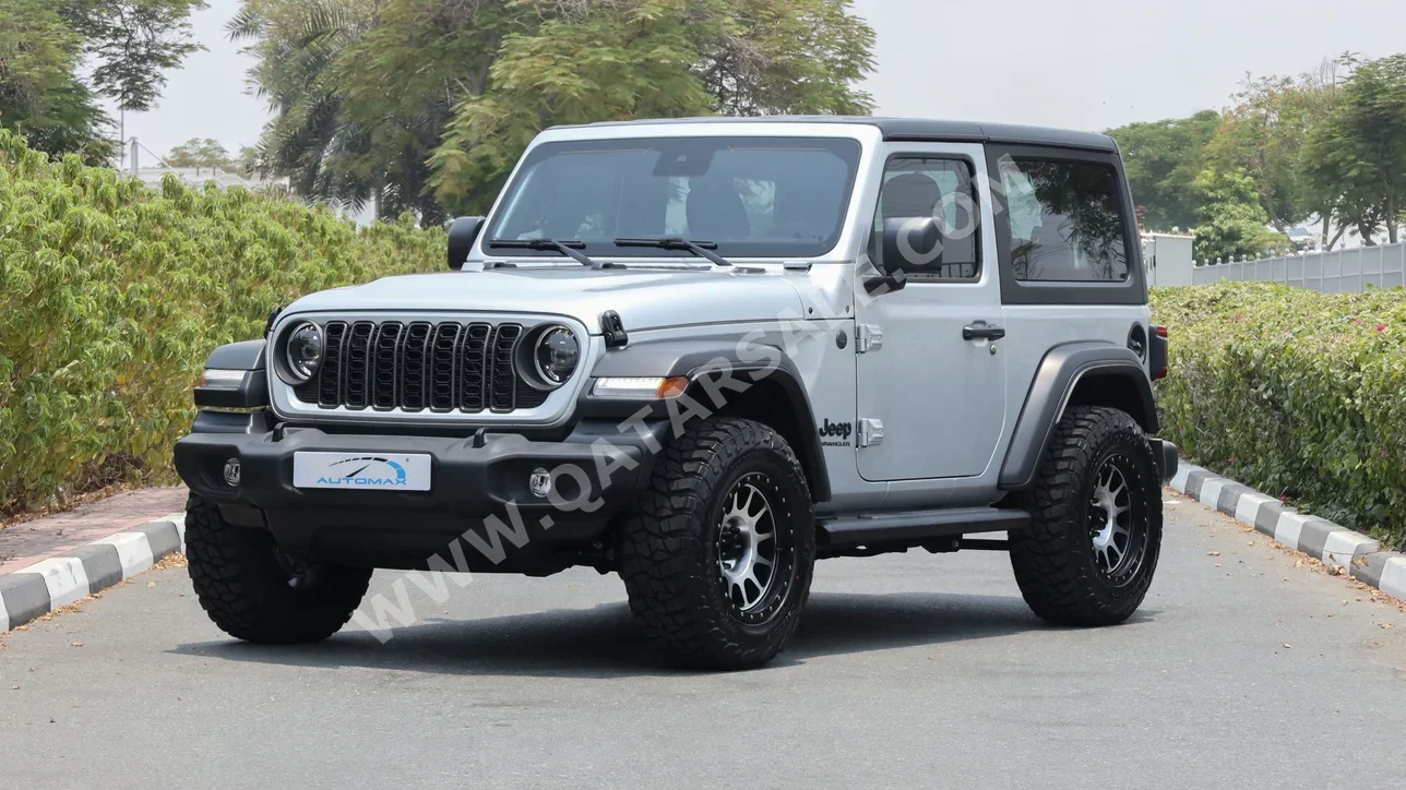 Jeep  Wrangler  Sport Plus  2024  Automatic  0 Km  4 Cylinder  Four Wheel Drive (4WD)  SUV  Silver  With Warranty