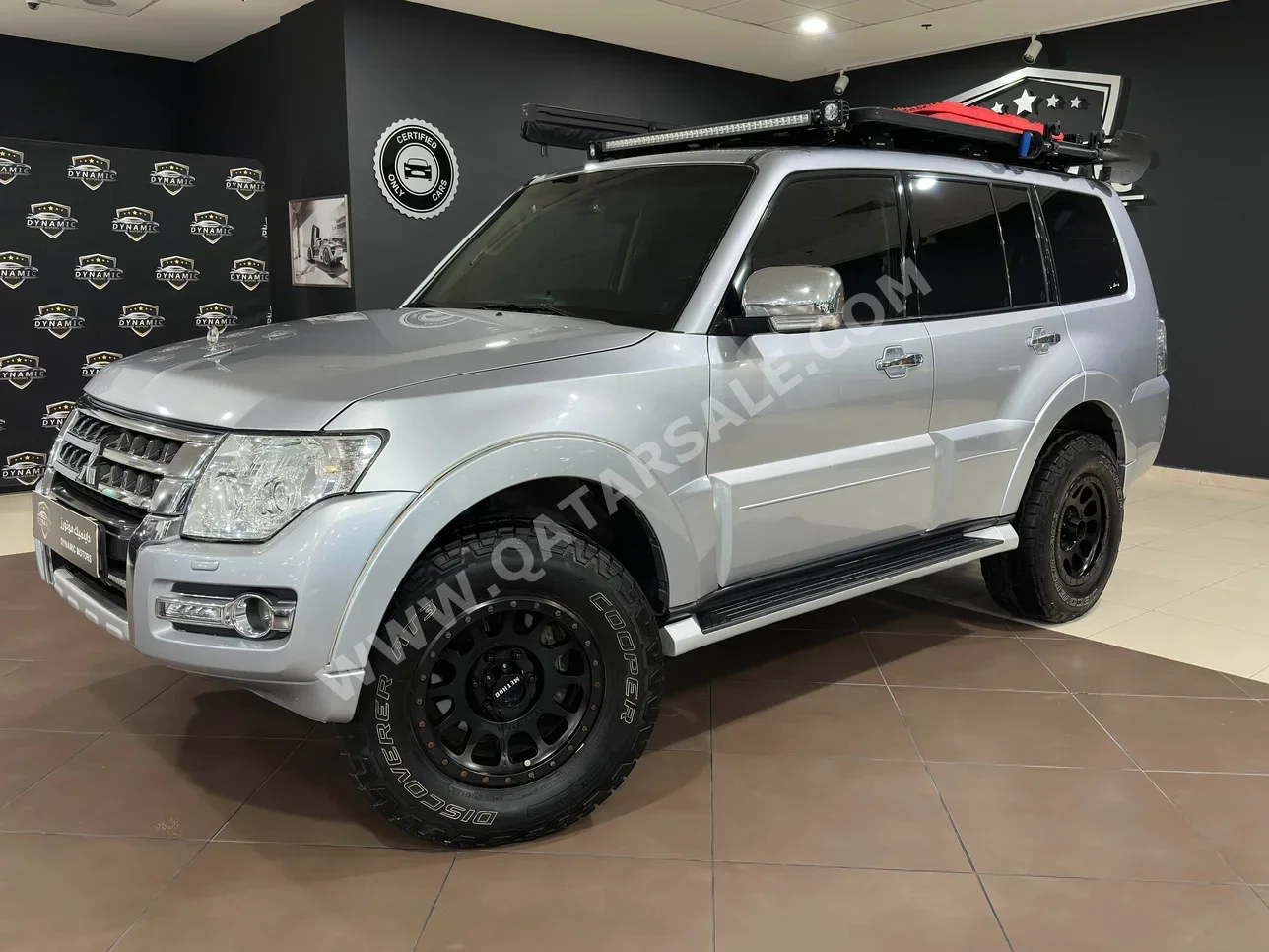 Mitsubishi  Pajero  GLS  2015  Automatic  95,000 Km  6 Cylinder  Four Wheel Drive (4WD)  SUV  Silver