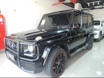 Mercedes-Benz  G-Class  63 AMG  2017  Automatic  118,000 Km  8 Cylinder  Four Wheel Drive (4WD)  SUV  Black