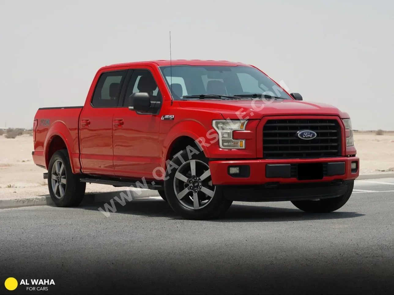 Ford  F  150 XLT  2015  Automatic  138,000 Km  8 Cylinder  Four Wheel Drive (4WD)  Pick Up  Red